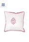 20s Cotton Cushion Cover In Graphic Block Print